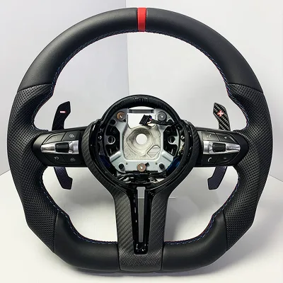 Stock Car Steering Wheel for HX692649 Ounasen 4-Spoke Sports Leather for