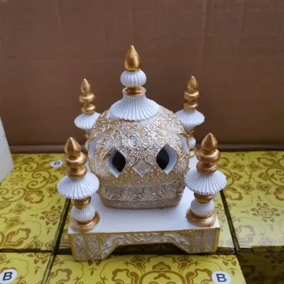 Factory Price Resin Incense Box Incense burner for Gifts with Color Box Home Deco Incense burner