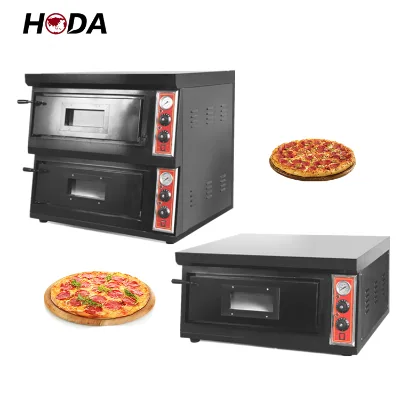 Manufactures Indoor 1 2 Deck Cheap Italian Portable Electric Fast Commercial Pizza Ovens Stone Pizza Oven Price Sale Commercial