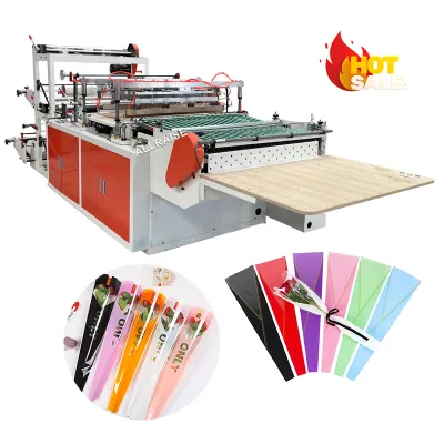 Factory Promotion Special Shaped Bag Making Machine Flower Bag Making Machine for Flower Shop