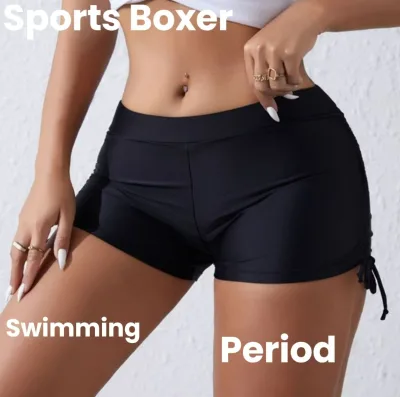 Plus Size Custom Swimwear Menstrual Period Panties 4 Layer Leakproof Menstrual