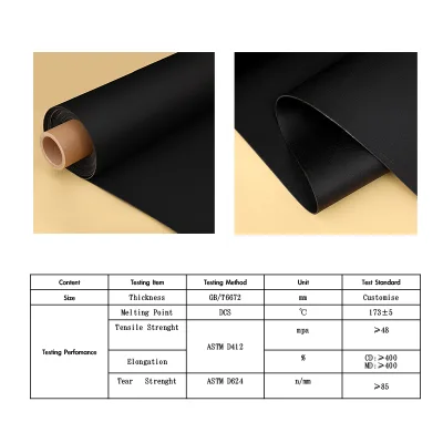 HUANLONG Dress Fabric TPU for Enviropeal Thermoplastic hoka Water Proof Flim PPF TPU Film Lamination Fabric TPU