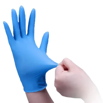 Household Nitrile Gloves Blue Nitrile Gloves Food