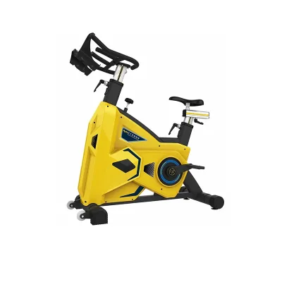 Manufacturer Supplies Diamond Upright Indoor Cycling Bike Magnetic Resistance for Fat Reduction Body Sculpting 150 KG Capacity