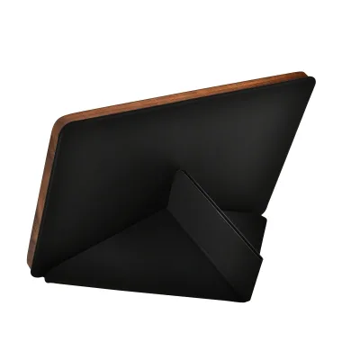 New Design Rectangular Magnet Acacia Wood Knife Holder and Cutting Board with Protective Sheath