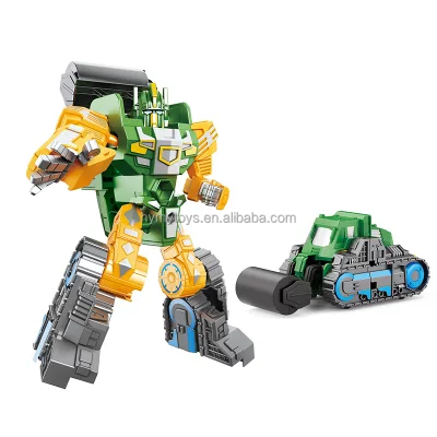 Engineering Vehicle Deformation Robot 2 in 1 ABS Plastic DIY Assembly Transforming Truck for Boys 5 to 7 Years Fairchild