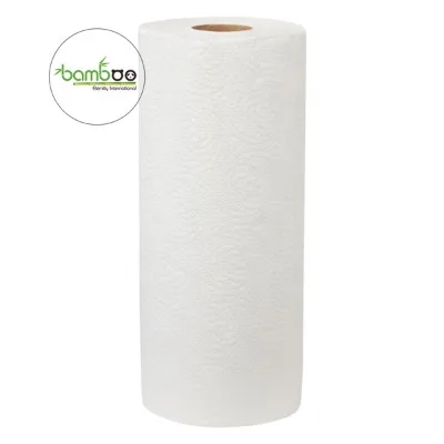 High Quality Strong Water Absorption Bamboo Pulp Kitchen Paper Towel