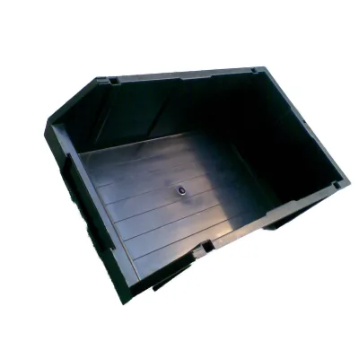 Antistatic Conductive Plastic ESD Component Storage Bin Safe Industrial Container for SMT PCB Parts