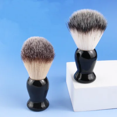 Premium Shaving Brushes For Men Strong Hold Synthesis Badge Hair Barber Salon Shaving Razor Shaving Soap Brush
