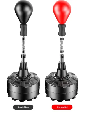 KDST Home Standing Height Adjustable Boxing Speed Ball Steel Plastic Construction for Adult Children Use Reaction Target