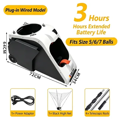 Basketball Automatic Shooting Rebounder,Three-Point Shooting Trainer, Vehicle-Mounted Basketball Practice Machine