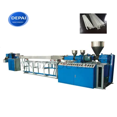 Automatic PP PE Plastic Drinking Straw Making Machine Straw Production Line