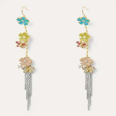 14K & 18K Gold Plated Copper Earrings Fancy Chunky Korean Christmas Twist Hoop Earings Fine Earings Sets Accessories