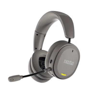 Wireless Gaming Headset - 50mm Drivers, 20+ Hours Battery, Noise-Cancelling Foldable Mic & Multi-Connectivity (USB/2.4G/Bluetooth)