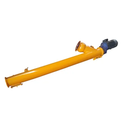 Factory Manufacture Small Scale Screw Conveyo D219 6M to 9M Universal Joint Connection 49T/H Cement Auger Conveyor Machine