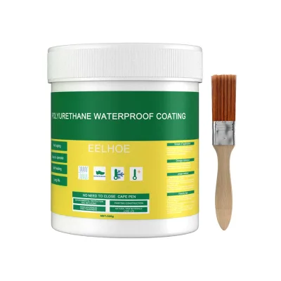 Transparent Epoxy Waterproofing Agent External Wall Leakproof Paint for Bathroom Toilet Floor Tiles Permeable Adhesive for