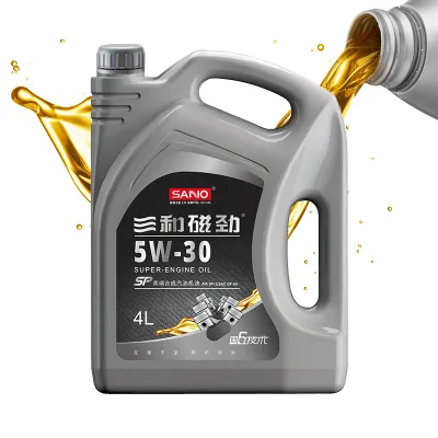 SANVO 4L Automotive Full Synthetic Engine Oil 5W30 Best Quality Motor Lubricant Oil API SP ILSAC GF-6A for Car, Truck, Save Fuel