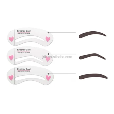 Wholesale Hot Sales Eyebrow Stencils Eyebrow Templates