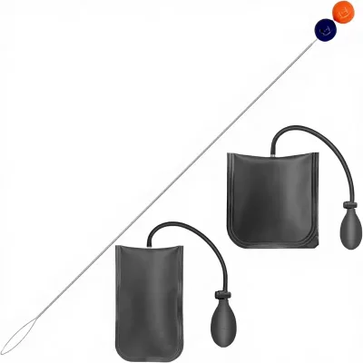 Professional 3-Piece Air Sac Tool Kit for Car Door Unlocking with Central Locking & Steel Tube