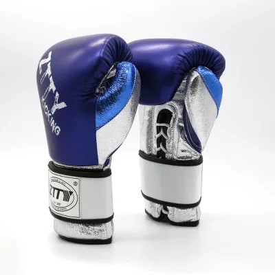 Professional Sanda Competition Microfiber Leather 16 Oz Leather Boxing Gloves