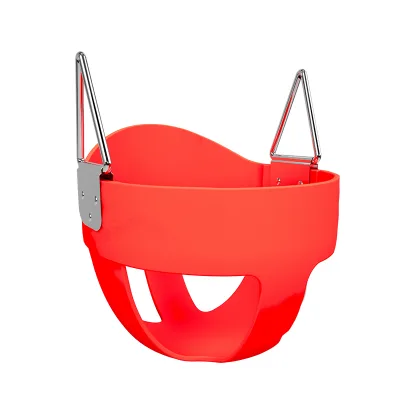 ALITA Outdoor & Indoor High Back Full Bucket Baby Swing Seat with Metal & Plastic Construction for Adventure Parks & Schools