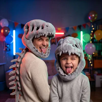 Wholesale Skeleton Dinosaur Funny Graduation Prop party costume Birthday Gift