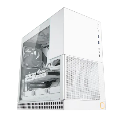 FANTECH AERO 2 CG83 Customize Distribution Middle Tower Case Fan Support 4 Pcs Black Gaming Case