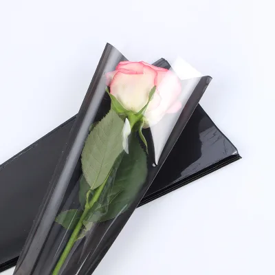 Eco-Friendly Custom Plastic Flower Bouquet Sleeves OEM Quality Flower Bouquets Flower Pot Sleeve