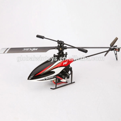 Small Plane Model 2.4g 4 Channel Remote-control Helicopter with MEMS Gyro LED Lights LCD Display Screen Single-blade Mini Copter