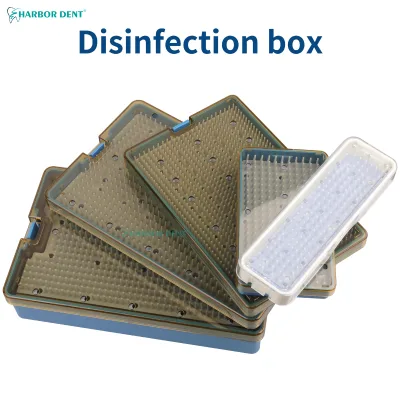 Factory Medical Disinfection Box Silicone Sterilization Tray Case for Dental Ophthalmic Instruments 134 Machinery