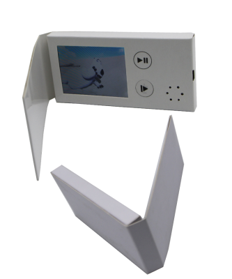Popular 2.4 2.8 Inch Display Digital Video Business Card Lcd Video Greeting Card
