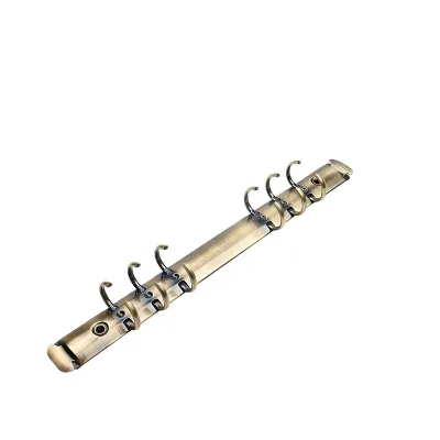 Silver Nickel Plated Metal 6 Ring Binder Mechanism with Environmental Electroplating for Folders of Different Sizes