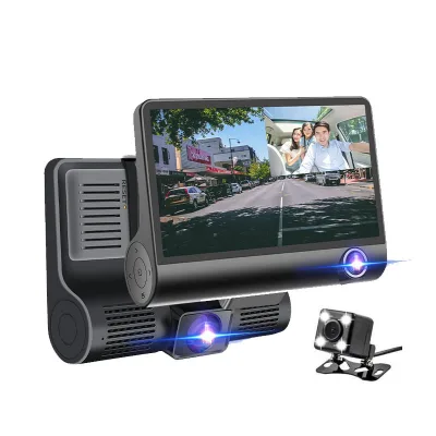 Support All Cars Inside Cabin Monitor Dash Cam 720P 480P 30fps 4.0 Inch Display