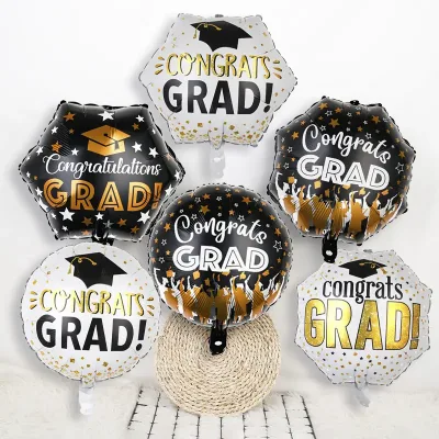 18 Inches Foil Balloon for Graduation Mylar Congratulate Grade Helium S Wholesale