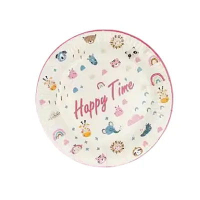Party Supplies Online Themed Round Printed Paper Plates