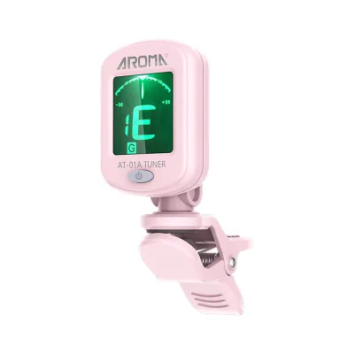 Ukulele Guitar Bass Violin Tuner Macaron Colored Guitar Tuner Multi Functional Electronic Tuner for Strings Instrument