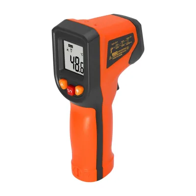 OEM Plastic LCD Display Digital Infrared Thermometer with IP55 Rating and 1 Year Warranty for Household & Industrial Use