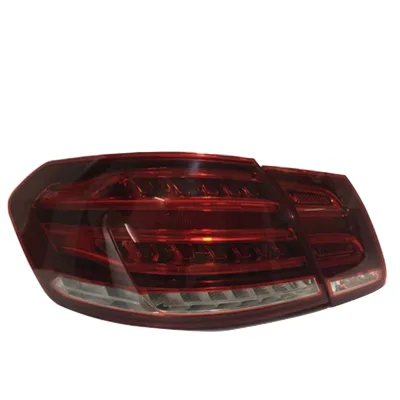 Rear Taillight Assembly Led W212 Fit For Mercedes E Class Benz Lights Parts Red Tint 2009-2012 Plug And Play Only