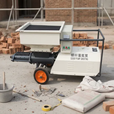 Smallscrew Grouting Machine Highpressure Cement Grouting Pum Crack Repair Injectionpump Building Reinforcement Groutingequipment
