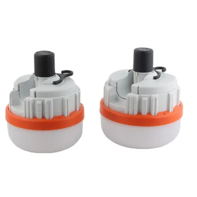 Outdoor Work Repair Light Rechargeable Portable Led Camping Lantern Light With Power Bank Magnetic Hook Adjustable Fishing Light