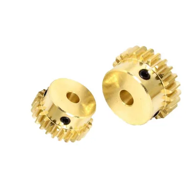Hot Selling Brass Gear 1 Mold 1M20T Engine Motor Gear boss Cylindrical Spur Gear Hole 4/5/6/7/8