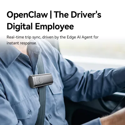 Clip AI Voice Recorder for Smartphone for Meeting Recording & AI Transcription Device