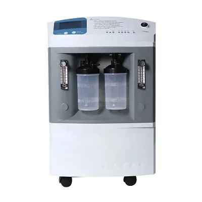 Hot Selling Portable Oxygen Concentration Medical Dual Flow 10l