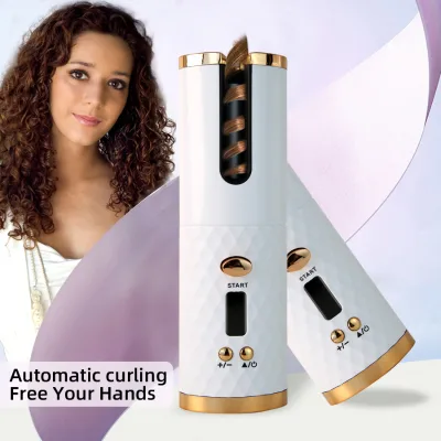 Barrel Curling Iron Wand 32mm Hair Waver Temperature Adjustable Ceramic Big Waves Hair Crimper
