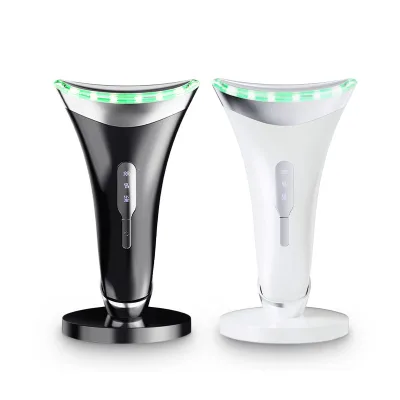 Private Label Face and Neck Lifting Massager Device Skin Rejuvenation Led Light Therapy Anti Wrinkle Beauty Instrument