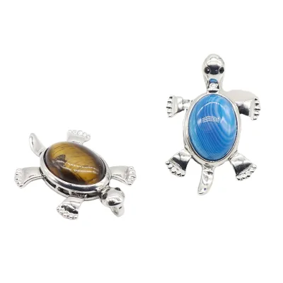 DIY Fashion Sterling Silver Jewelry Natural Sea Animal Turtle Tortoise Shape Pendant Jewelry