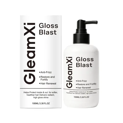 Private Label High-Shine and Smooth Hair Serum Plant Moisturizing Nourishing Repair Haematococcus Pluvialis Extract Hair Serum