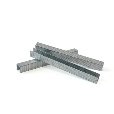 21Ga Galvanized Steel Pin Fasteners Nail Wire Stapler with 80F Series 0.81mm Steel Staples Crown Type 3-Year Warranty