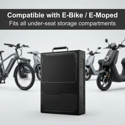 EVlink 72V 51Ah Ternary Lithium Battery Pack for Electric Motorcycle E-bike Waterproof IP65