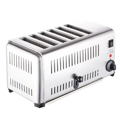 6 Slice Bread Toaster Machine  Mini Toaster